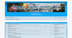 Desktop Screenshot of finnland-forum.de